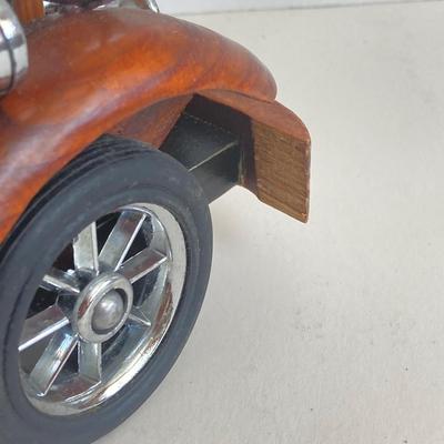 LOT 354: Vintage Die Cast and Wood Convertible Cars - Mercedes and 1932 Ford