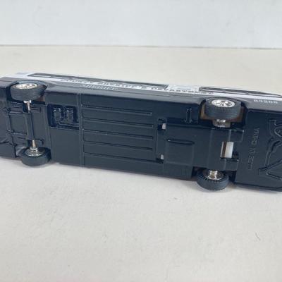 LOT 356: Vintage Die Cast Toy Cars - Lamborghini, Lincoln Limousine, School Bus and Sheriff's Dept. Bus