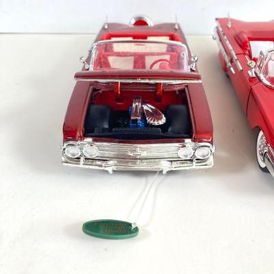 LOT 357: Toy Collector Car's - Die Cast 1960 Chevy Impala Convertibles, Road Touch Classic Runners and More