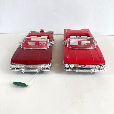 LOT 357: Toy Collector Car's - Die Cast 1960 Chevy Impala Convertibles, Road Touch Classic Runners and More