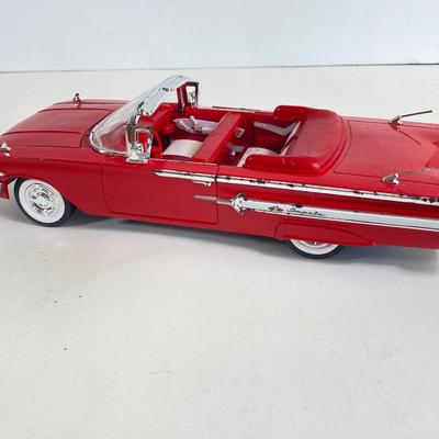 LOT 357: Toy Collector Car's - Die Cast 1960 Chevy Impala Convertibles, Road Touch Classic Runners and More