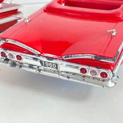 LOT 357: Toy Collector Car's - Die Cast 1960 Chevy Impala Convertibles, Road Touch Classic Runners and More