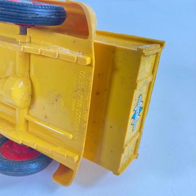 LOT 358: Vintage Collectible Toy Cars and Truck - Buddy L Thunderbird, Plastic International Pickup, Majorette and More