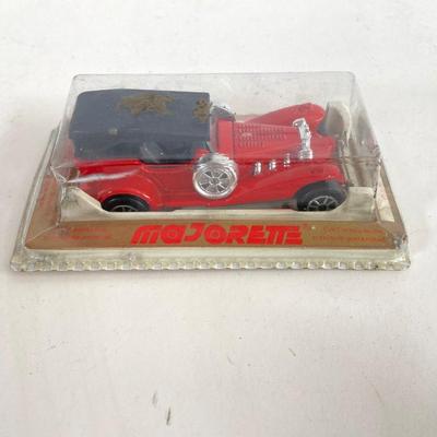 LOT 358: Vintage Collectible Toy Cars and Truck - Buddy L Thunderbird, Plastic International Pickup, Majorette and More