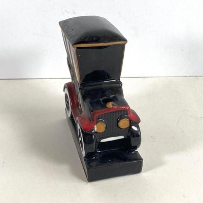 LOT 359: Antique Car Collection - Plastic Toy Cars, Sunoco Car Coins and Ceramic 1913 Chevrolet