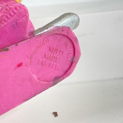 LOT 360: "Nutty Mads" Roddy the Hotrod by Louis Marx & Co, Inc. with Large Collection of Toy Cars and Trucks - (Ertl,...