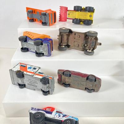 LOT 360: "Nutty Mads" Roddy the Hotrod by Louis Marx & Co, Inc. with Large Collection of Toy Cars and Trucks - (Ertl,...