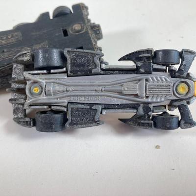 LOT 360: "Nutty Mads" Roddy the Hotrod by Louis Marx & Co, Inc. with Large Collection of Toy Cars and Trucks - (Ertl,...