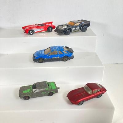 LOT 360: "Nutty Mads" Roddy the Hotrod by Louis Marx & Co, Inc. with Large Collection of Toy Cars and Trucks - (Ertl,...