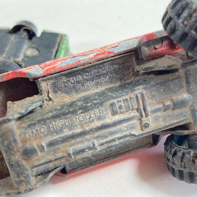 LOT 360: "Nutty Mads" Roddy the Hotrod by Louis Marx & Co, Inc. with Large Collection of Toy Cars and Trucks - (Ertl,...