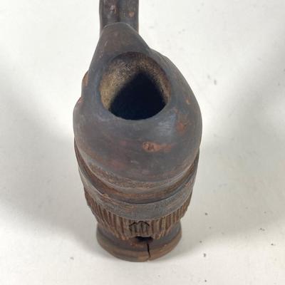 LOT 362: Collection of Nine Vintage / Carved Pipes with Paladin Pipe Tobacco Canister