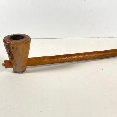 LOT 362: Collection of Nine Vintage / Carved Pipes with Paladin Pipe Tobacco Canister