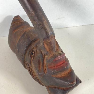 LOT 362: Collection of Nine Vintage / Carved Pipes with Paladin Pipe Tobacco Canister