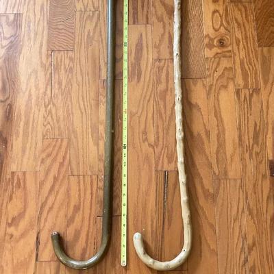 LOT 368: Collection of Four Wooden Canes - German Travel Destinations and More