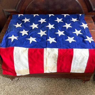 LOT 371: United States of American Flags - Two Folded and One Large Size