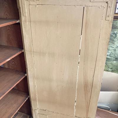 LOT 373: Vintage Primitive Wooden Jelly Cabinet - Ready for Upcycling