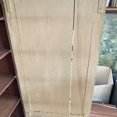 LOT 373: Vintage Primitive Wooden Jelly Cabinet - Ready for Upcycling