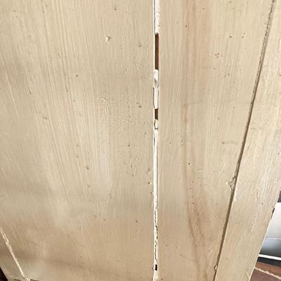 LOT 373: Vintage Primitive Wooden Jelly Cabinet - Ready for Upcycling