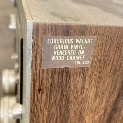 LOT 375: Vintage Thomas Model No. 2000 Stereo 8 Track Tape Deck