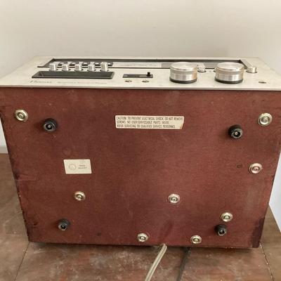 LOT 375: Vintage Thomas Model No. 2000 Stereo 8 Track Tape Deck