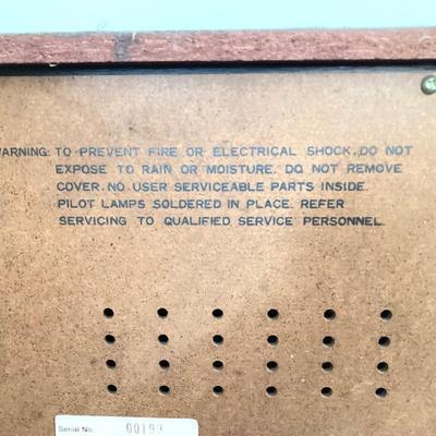 LOT 375: Vintage Thomas Model No. 2000 Stereo 8 Track Tape Deck