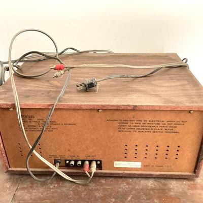 LOT 375: Vintage Thomas Model No. 2000 Stereo 8 Track Tape Deck