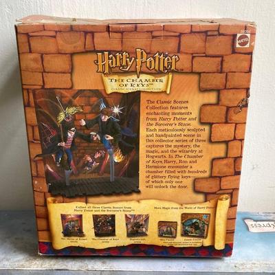 LOT 376: Harry Potter Collectibles - "The Chamber of Keys" Classic Scenes Collection and "The Chamber of Secrets"...