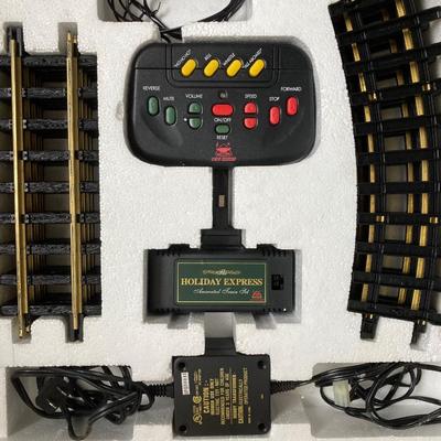 LOT 378: The Holiday Express Animated Train Set No. 380 in Original Box