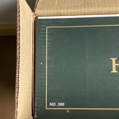 LOT 378: The Holiday Express Animated Train Set No. 380 in Original Box