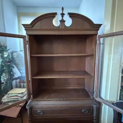 LOT 379: Vintage China Cabinet