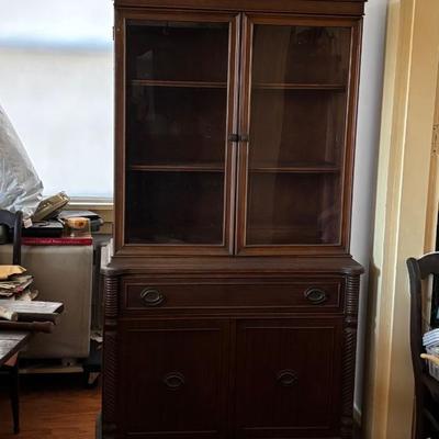 LOT 379: Vintage China Cabinet