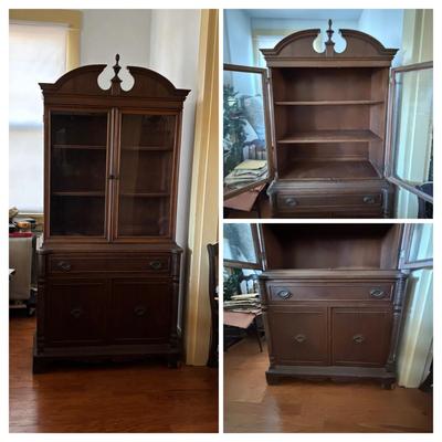 LOT 379: Vintage China Cabinet