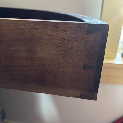 LOT 381: Antique Carved Wood & Marble Sideboard