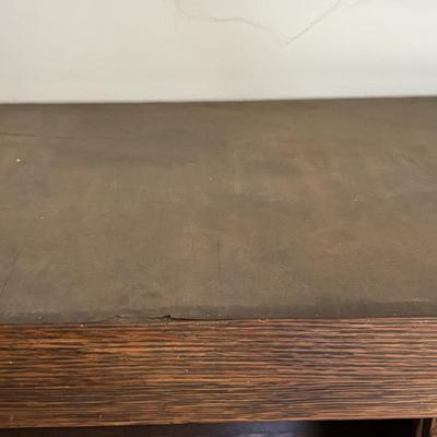 LOT 384: Vintage Wooden Gun Cabinet