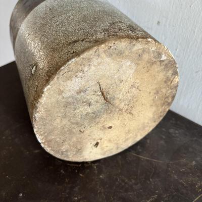 LOT 389: Vintage Stoneware Finley Acker & Co. Cheese Crock & Stoneware Jug