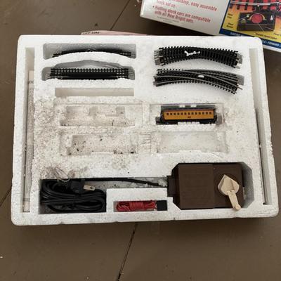 LOT 390: "Little Joe" N Scale Train Car Set, Bachman N Scale High Baller Train Set & New Bright Big Scale Electric Train Set
