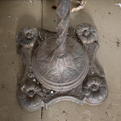 LOT 394: Vintage Floor Lamps - Ready for Re-Wiring or Upcycling