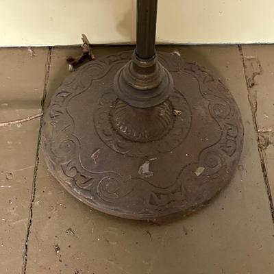 LOT 394: Vintage Floor Lamps - Ready for Re-Wiring or Upcycling