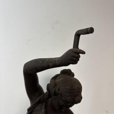 LOT 397: Vintage Adjustable Wooden & Metal Stool along with a