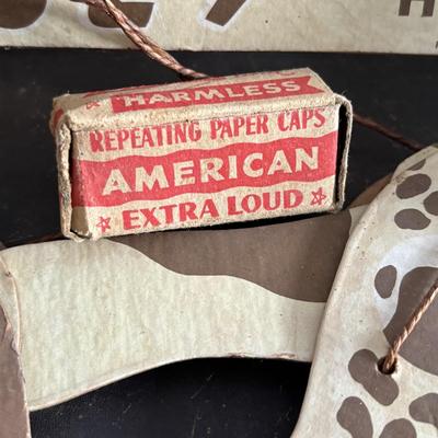 LOT 404 Well Loved Antique Toy Collection: Rudolph Steiner Co. The 15 Puzzle Bakelite Game w/Storage, Composition Doll, Nosey Hound...