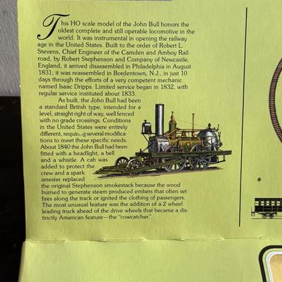 LOT 405: Bachman American Heritage HO Scale "The John Bull" Train Set