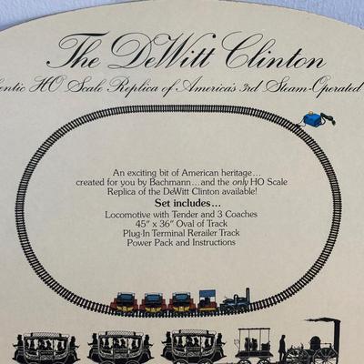 LOT 406: Bachman American Heritage HO Scale "The DeWitt Clinton" Train Set