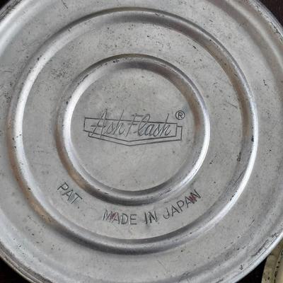 LOT 408: Boscul Coffee Tin, Log Cabin Syrup Tin,"Pure Fresh" Milk Caps, Imperial Tin Milk Caps, Puritan Baked Beans Jar, Hull,...