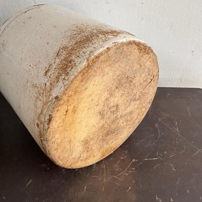 LOT 412: Antique Finley Acker's Salt Glaze Jug & Unmarked Jug