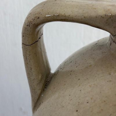 LOT 412: Antique Finley Acker's Salt Glaze Jug & Unmarked Jug