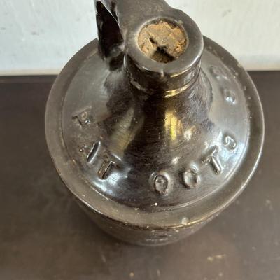 LOT 413: Vintage Copenhagen Stoneware Snuff Jar & Antique Stoneware Jugs