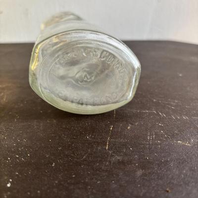 LOT 415: Vintage Tins: Tetley Tea Bags, Princess Hard Candies, Jane Parker Potato Chips, H. Fox & Co. Double Sided Glass Bottle/Bank...