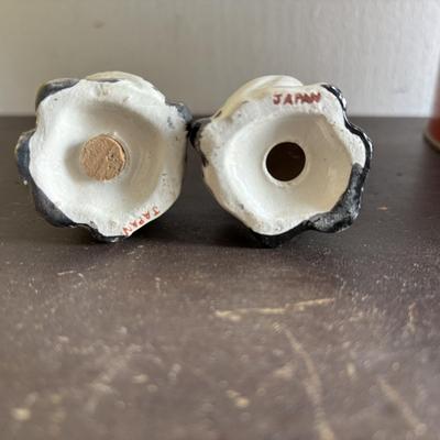 LOT 415: Vintage Tins: Tetley Tea Bags, Princess Hard Candies, Jane Parker Potato Chips, H. Fox & Co. Double Sided Glass Bottle/Bank...