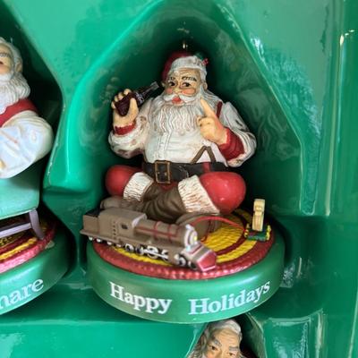 LOT 416: Trim-A-Tree Coca-Cola Ornament Collection - 3 Sets of 4