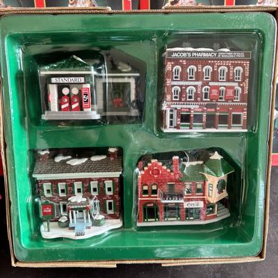 LOT 416: Trim-A-Tree Coca-Cola Ornament Collection - 3 Sets of 4